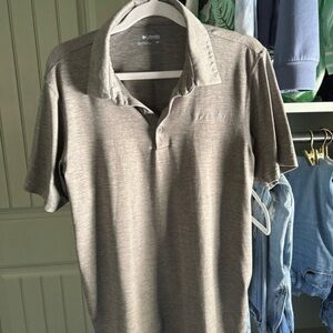 Columbia Men's Tan Polo Shirt